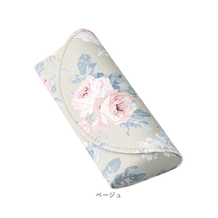 メガネケース ハード 通販 眼鏡ケース めがねケース スリム コンパクト セミハード 鼻当て付き 花柄 フラワー柄 レディース オシャレ かわいい 眼鏡小物 | BACKYARD FAMILY | 14