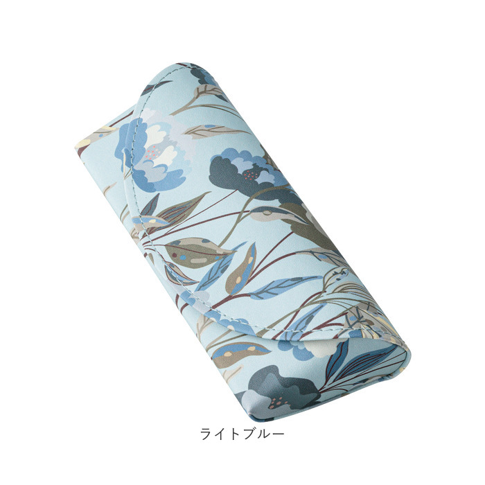 メガネケース ハード 通販 眼鏡ケース めがねケース スリム コンパクト セミハード 鼻当て付き 花柄 フラワー柄 レディース オシャレ かわいい 眼鏡小物 | BACKYARD FAMILY | 16