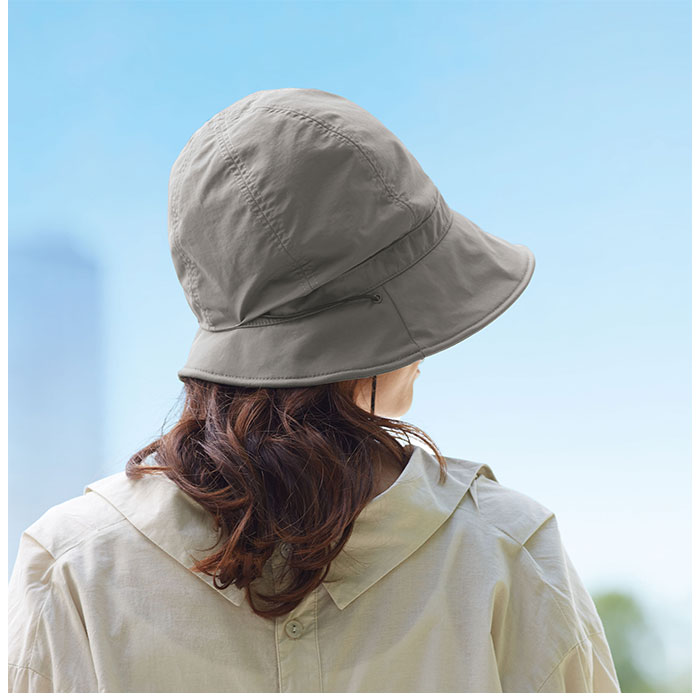 UVカット 通販UVカット 帽子 レディース UV帽子 UV 帽子 ハット クロッシェ バケットハット 日除け帽子 日よけ帽子 あご紐 とびにくい洗えるキャスケットハット | COGIT | 08