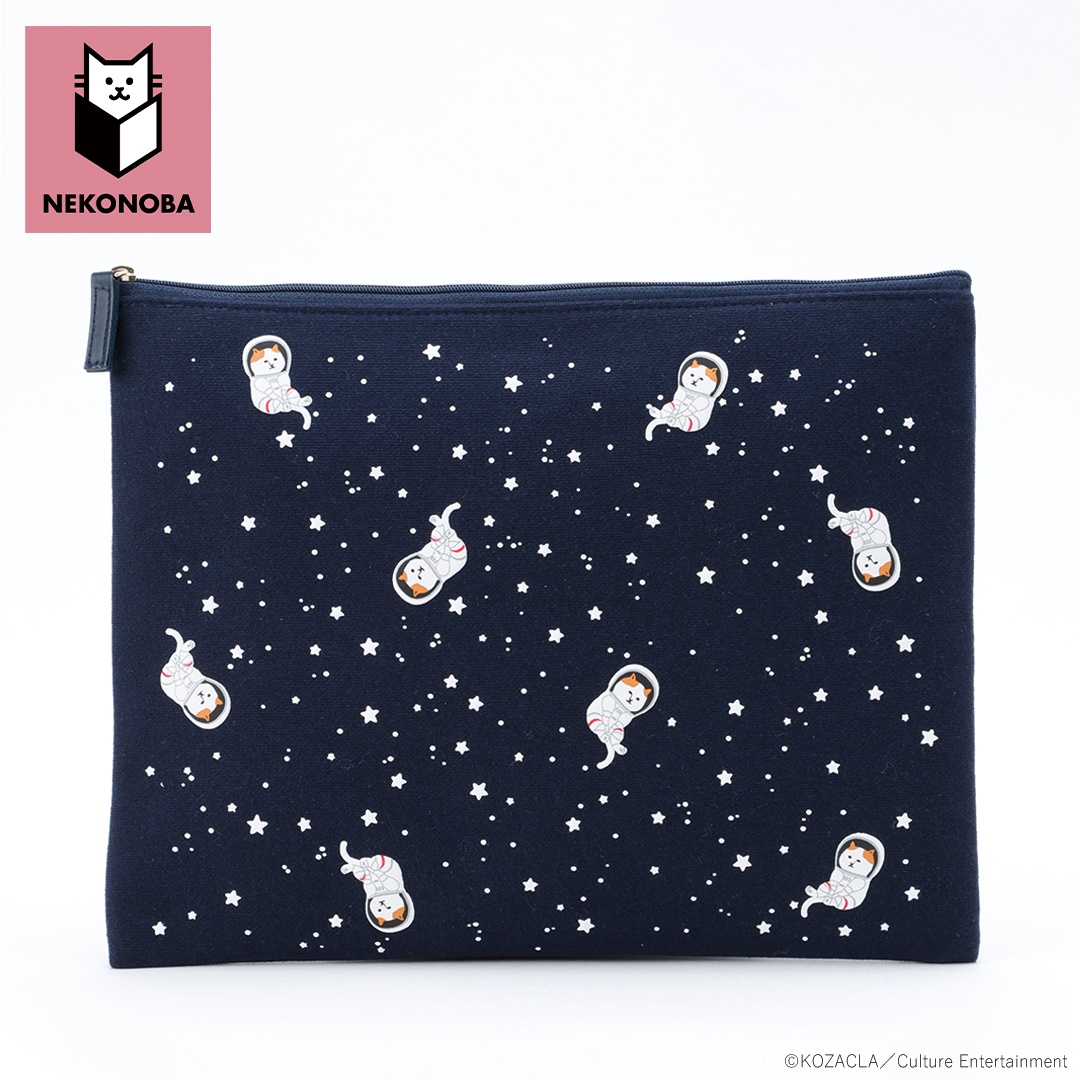 Yahoo! Yahoo!ショッピング(ヤフー ショッピング)NEKONOBA グッズ 通販 ネコノバ ポーチ 小さめ フラットポーチ 化粧ポーチ 小物入れ コスメポーチ 薄型 薄い ファスナー 猫 ねこ ネコ 猫グッズ 肉球