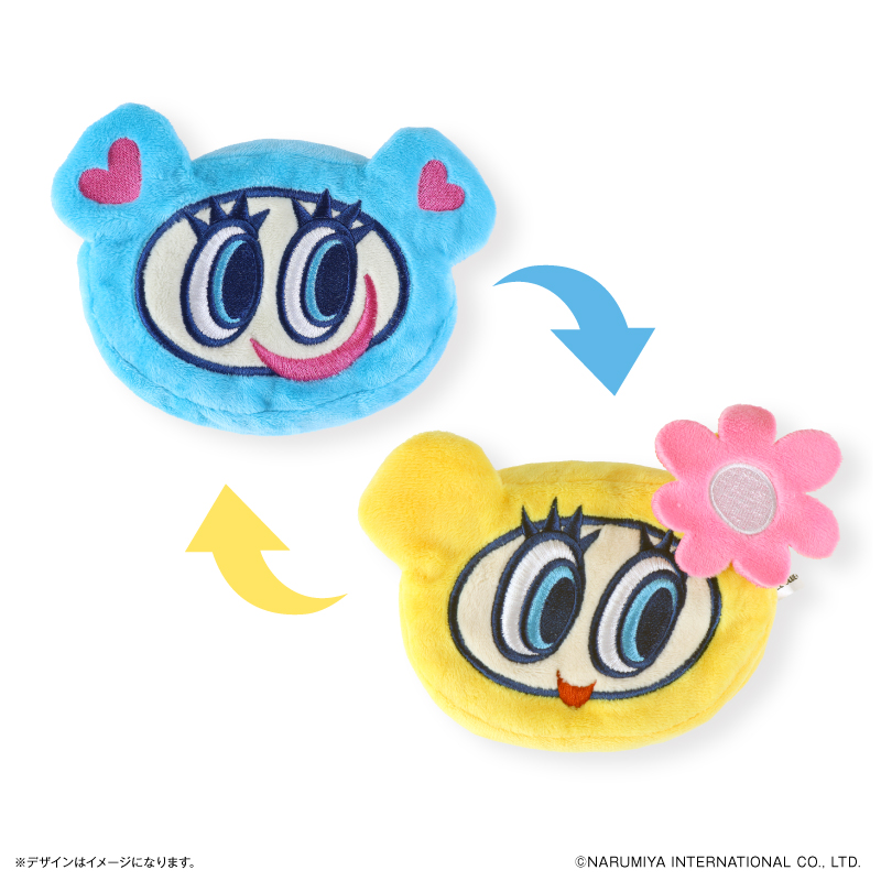 Yahoo! Yahoo!ショッピング(ヤフー ショッピング)ナルミヤキャラクターズ グッズ 通販 エンジェルブルー ナルミヤ リバーシブルポーチ ポーチ 小さめ 小物入れ 化粧ポーチ 小物ポーチ 女の子 小学生 女子