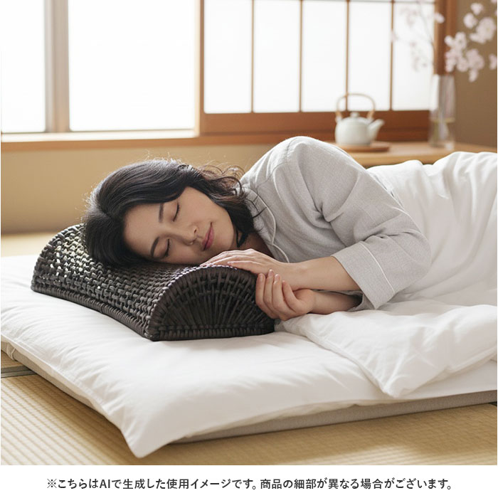 枕 PP ラタン枕 通販 ラタン風まくら まくら 軽い お昼寝枕 硬めの枕 夏用まくら 快眠グッズ お昼寝 ピロー ちどり産業 ギフト 贈り物 敬老の日 涼しい 枕 | BACKYARD FAMILY | 10