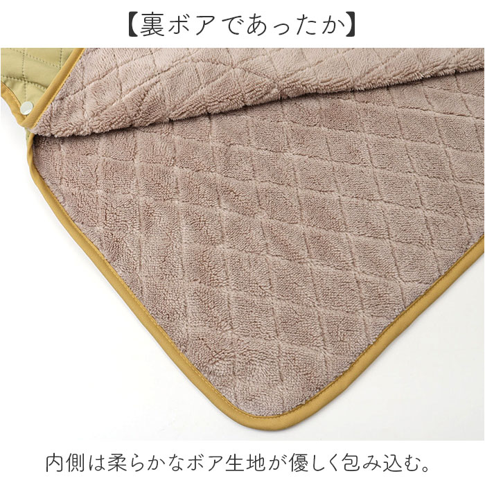 エプロン 裏ボア 通販 かぶりエプロン 前掛け...の詳細画像2