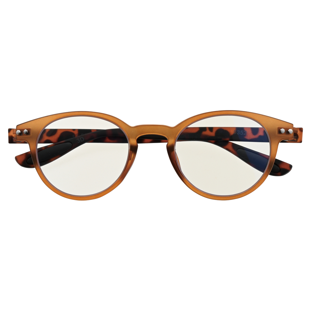 MAX&Co. ブラウン スクエア型 メガネ　これはオシャレな老眼鏡ですよ シニアグラス 通販 老眼鏡 COLORFULOOK カラフルック ブルーライト