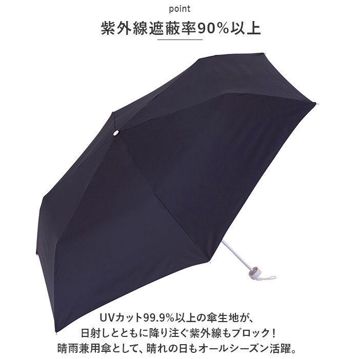 折りたたみ傘 レディース メンズ 折り畳み傘 コンパクト折りたたみ傘 55cm 傘 雨傘 大きい 大きめ 耐風 丈夫 かさ ピーチドロップ 無地｜backyard-1｜09