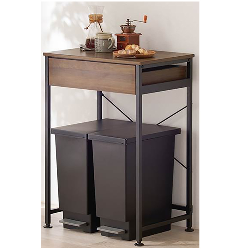 ゴミ箱上 ラック おしゃれ 通販 KR-3770 ごみ箱上ラック キッチン