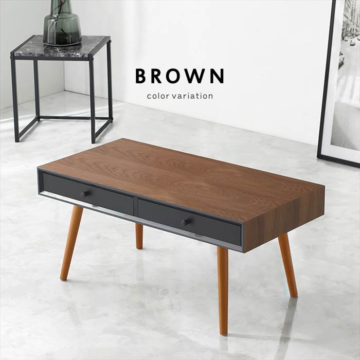 ローテーブル 引き出し 通販 MT-6765 センターテーブル おしゃれ 引出し付き 長方形 幅80 机 食卓 デスク 勉強机 一人暮らし 1人暮らし ワンルーム | HAGiHARA | 12