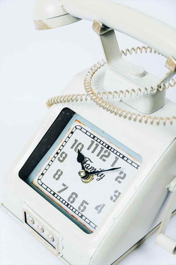 置き時計 おしゃれ 置時計 かわいい おしゃれ置き時計 En Fance EF-CL12 アンファンス 時計 アナログ時計 アンティークモチーフ｜backyard-1｜09