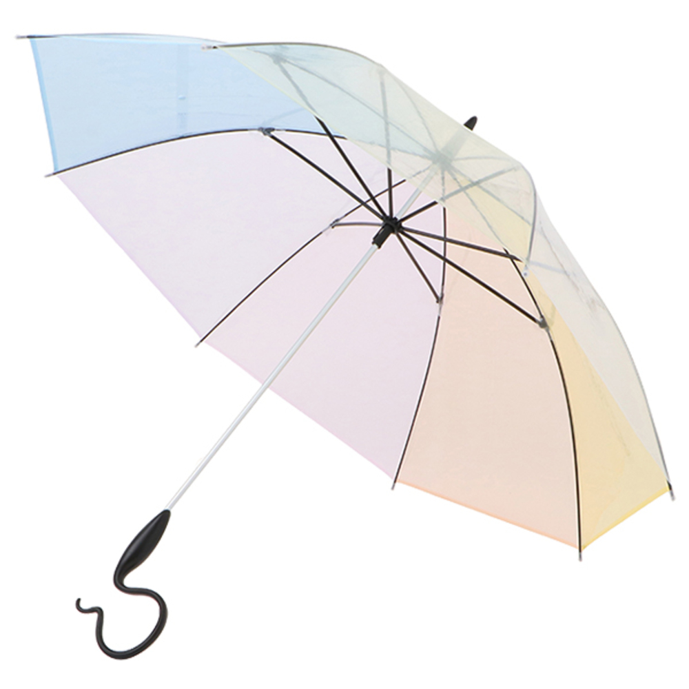 ビニール傘 かわいい ブランド エバーイオン カラフル701 おしゃれビニール傘 雨傘 レディース 長傘 おしゃれ 60cm グラスファイバー 婦人傘｜backyard-1｜04