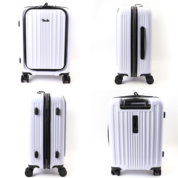 Fender フェンダー キャリーバッグ M 950-4501 通販 スーツケース キャリーバック Mサイズ フロントオープン 軽量 軽い 静音キャスター ストッパー 拡張 |  | 21