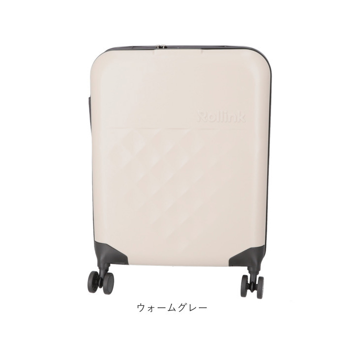 スーツケース 機内持ち込み 拡張 通販 キャリーケース スーツ ケース キャリーバッグ 40L 軽い 丈夫 TSダイヤルロック 折りたたみ 収納 Rollink ローリンク |  | 19