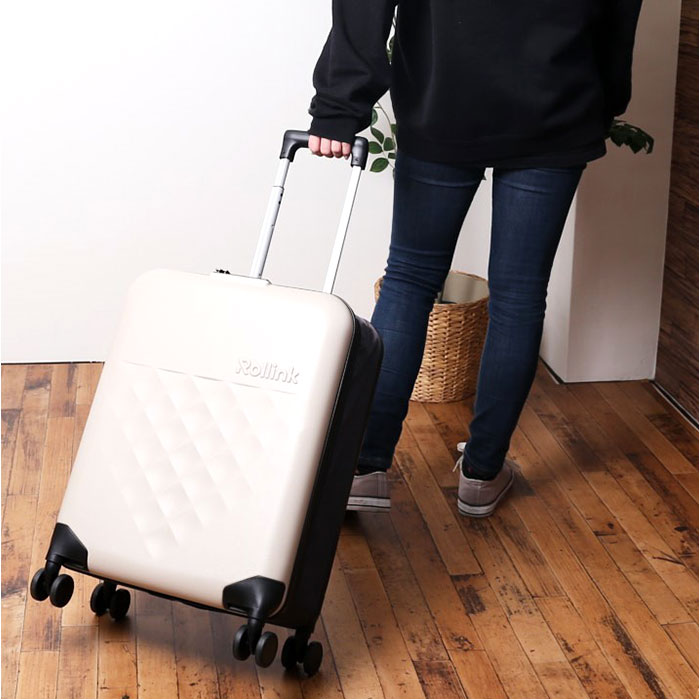 スーツケース 機内持ち込み 拡張 通販 キャリーケース スーツ ケース キャリーバッグ 40L 軽い 丈夫 TSダイヤルロック 折りたたみ 収納 Rollink ローリンク |  | 06