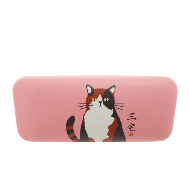 メガネケース おしゃれ プレゼント レディース かわいい めがねケース サングラスケース 猫 ネコ ねこ グッズ Fmegane Backyard Family バッグタウン 通販 Yahoo ショッピング