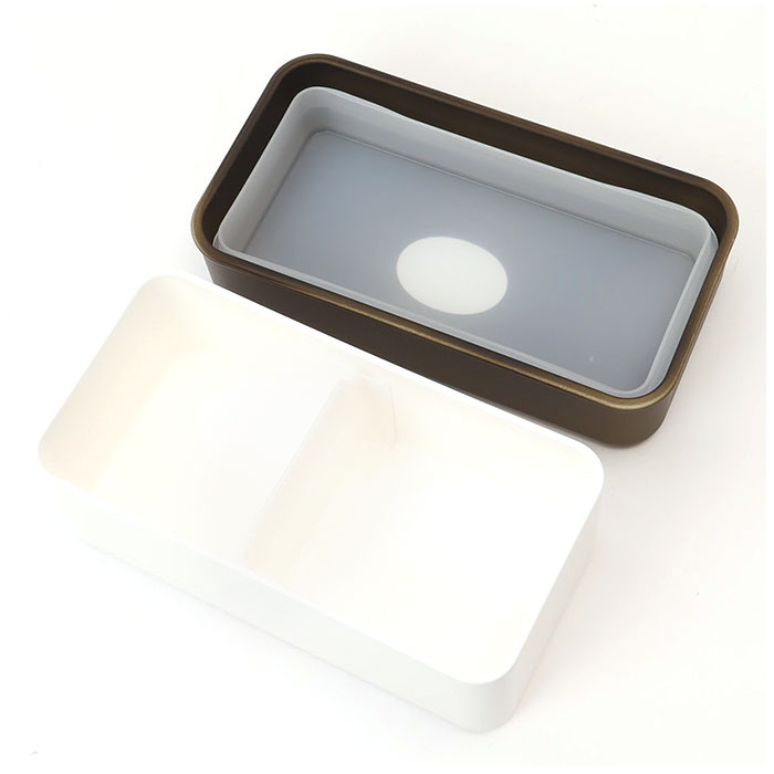 お弁当箱 通販お弁当箱 1段 500ml 弁当箱 ランチボックス ランチBOX 弁当 お弁当 一段 木目 抗菌剤 レンジ対応 食洗機対応 ドーム蓋 レンジOK 食洗機OK 大人 日 | ブランド登録なし | 14