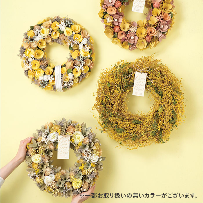 ナチュラルリース M 通販 フラワーアレンジメ...の詳細画像3
