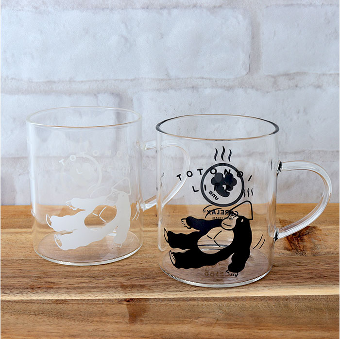 耐熱マグカップ ガラス 通販 ごリラックス ととのい耐熱グラスマグ マグカップ メモリ付き 容量330ml サウナロゴ入り 電子レンジOK 耐熱ガラス |  | 11