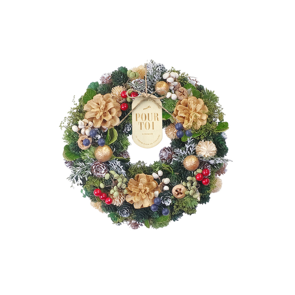 GREEN HOUSE（グリーンハウス） クリスマスリース 玄関 外 通販 リース