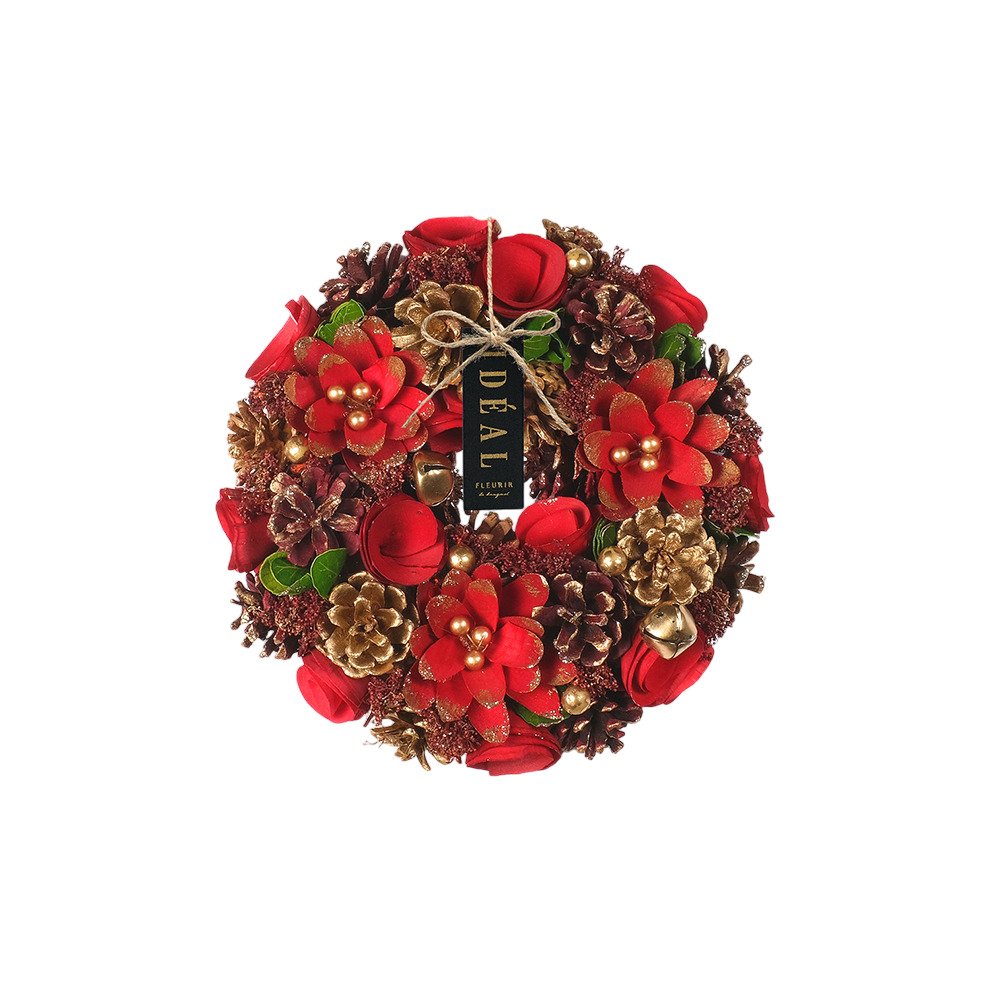 クリスマスリース 玄関 外 通販 リース ドア ナチュラルリース 玄関