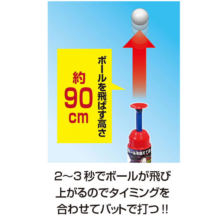 バッティングトスマシーン 通販バッティングトスマシーン バッティング練習 トスマシン バッティング 練習 ミート ボール スマシーン バット 伸縮 収納 ラクラ | CLUCT | 06
