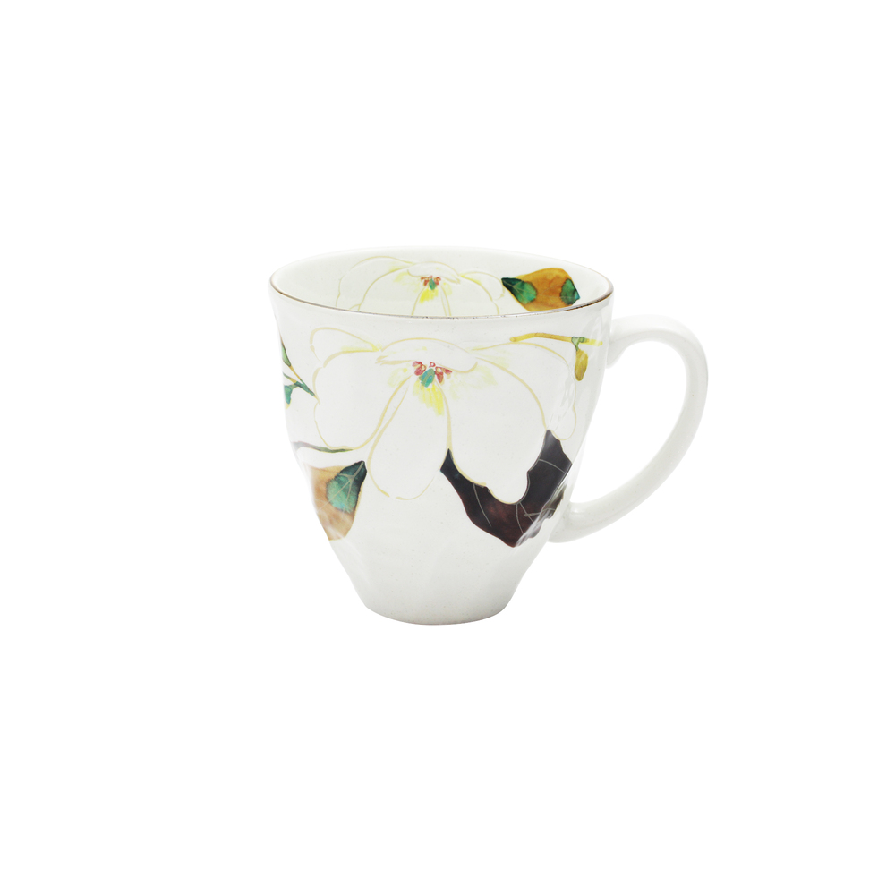 マグカップ 木箱入り 通販 日本製 マグ カップ コップ 陶器 セラミック 岐阜県多治見 美濃焼 ＆藍 花 はな 柄 花ものがたり 還暦祝い 古希 かわいい 可愛い |  | 02