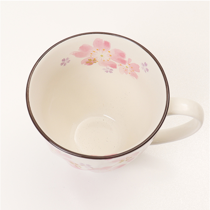 マグカップ 木箱入り 通販 日本製 マグ カップ コップ 陶器 セラミック 岐阜県多治見 美濃焼 ＆藍 花 はな 柄 花ものがたり 還暦祝い 古希 かわいい 可愛い |  | 20