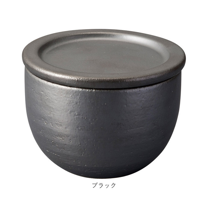 Hangout おひつ 電子レンジ対応 通販 ハングアウト 御櫃 お櫃 陶器 ご飯 入れる 冷凍 容器 小 信楽焼 おしゃれ お米 シャリ ...