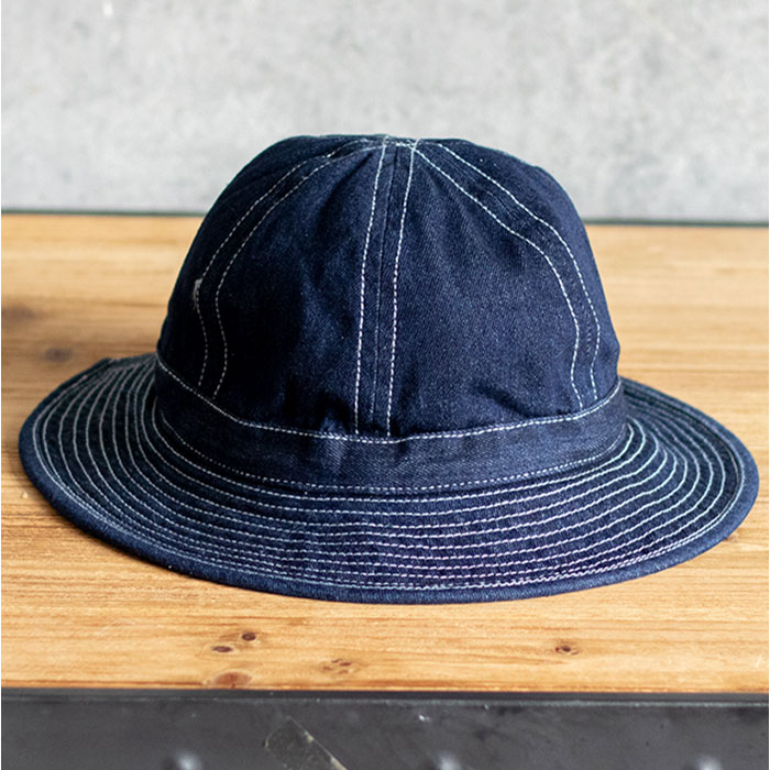 ハット メンズ ファティーグハット 通販 fatigue hat 帽子 バケットハット デニム PP062YN メトロハット 新品 復刻 米軍 USタイプ アメリカ軍 denim |  | 03