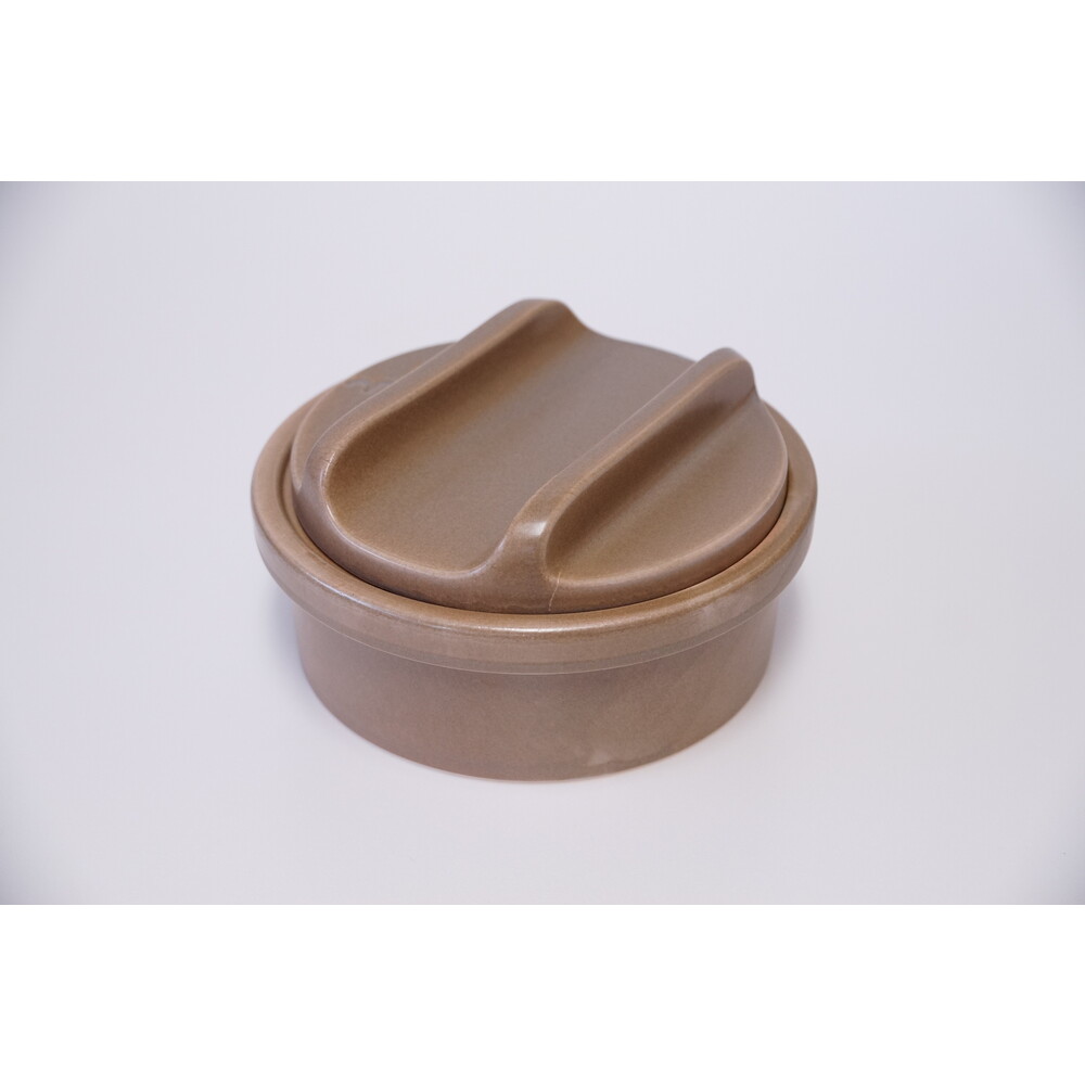 ハイム 通販ハイム hime 土鍋 一人用 クッカー ソロキャンプ 鍋 なべ 調理器具 ソロ 直火 陶器 波佐見焼 キャンプ用品 おしゃれ 防災 食洗機対応 日本製 | アール | 03