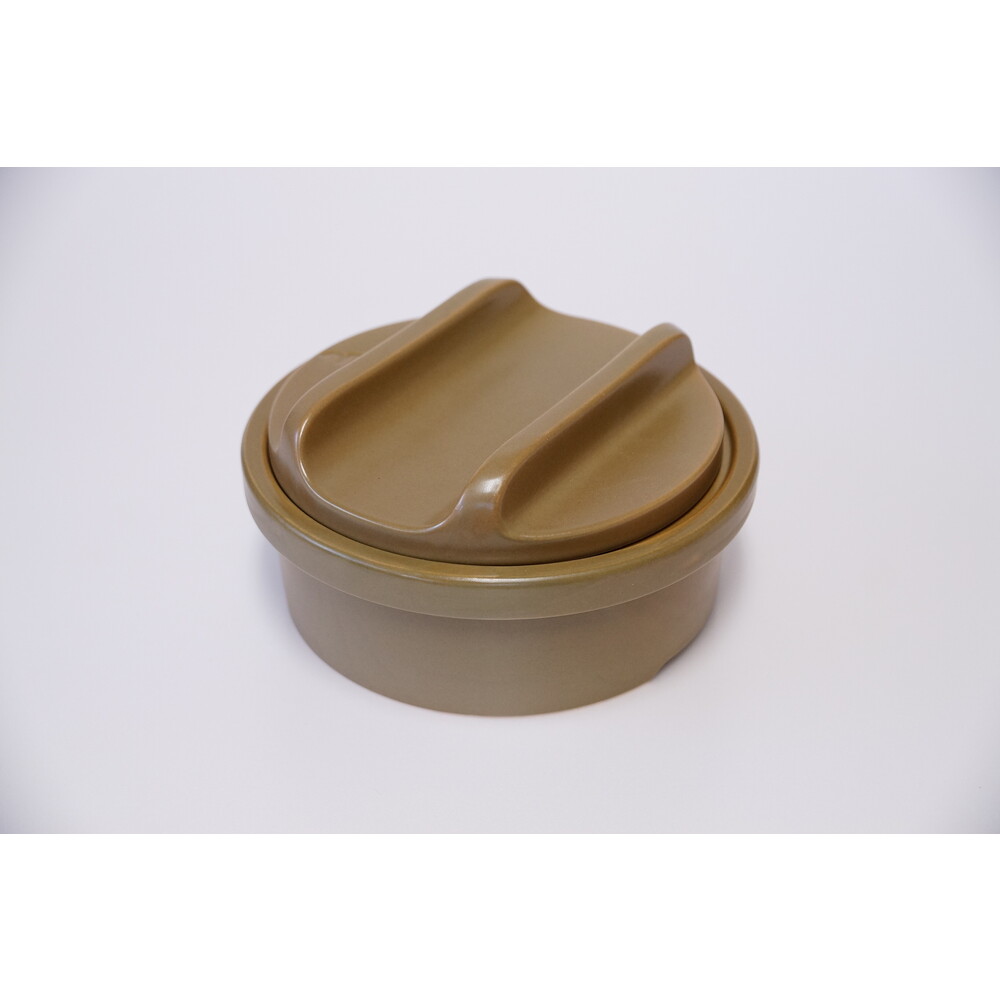 ハイム 通販ハイム hime 土鍋 一人用 クッカー ソロキャンプ 鍋 なべ 調理器具 ソロ 直火 陶器 波佐見焼 キャンプ用品 おしゃれ 防災 食洗機対応 日本製 | アール | 04