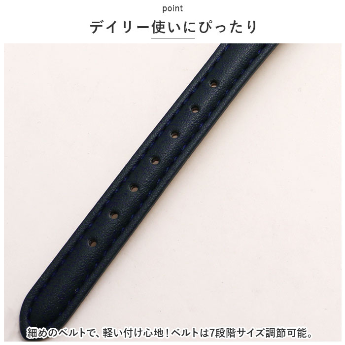 ジェイアクシス 腕時計 通販 J-AXIS HL281 リストウォッチ 時計 ウォッチ レディース 合皮 ベルト フェイクレザー アナログ 3針 おしゃれ かわいい 大人 | J-AXIS | 05