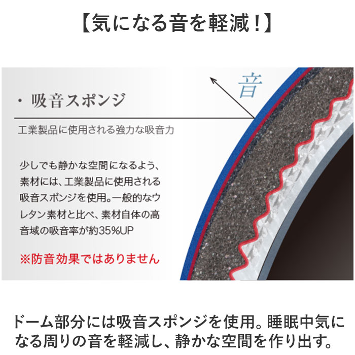 枕 快眠 通販 ドーム枕 ピロー かぶる 眠りやすい 快眠枕 ドーム型 かぶる枕 昼寝用枕 まくら マクラ 寝具 うたたね枕 快眠ドーム お昼寝 夜勤明け | PROIDEA | 07