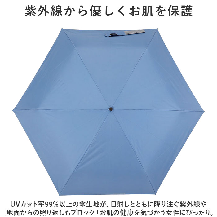 折りたたみ傘 晴雨兼用 通販 傘 60cm 晴...の詳細画像4