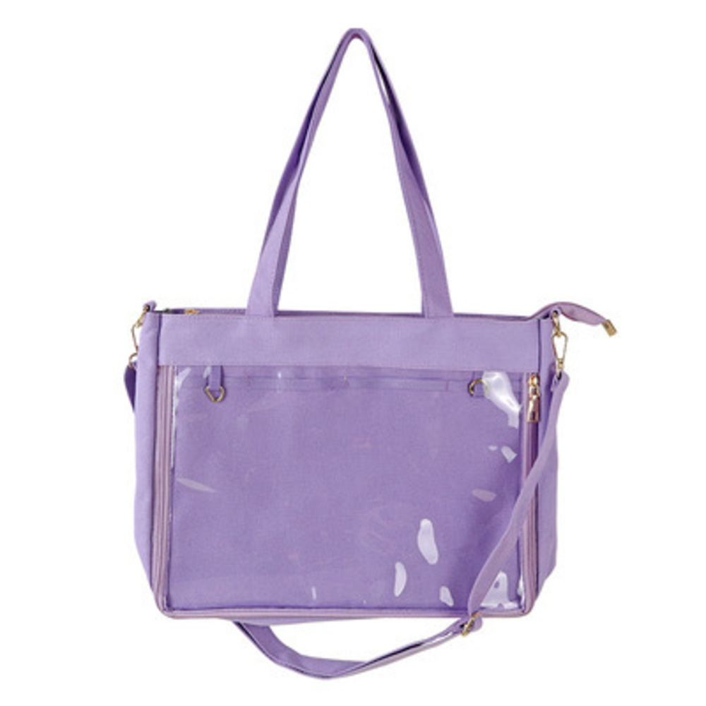 【美品】アクリリック トートバッグ ショルダーバッグ Shrink Purple acrylic Acrylic アクリリック トート S bag 2WAY+(プラス) 1300