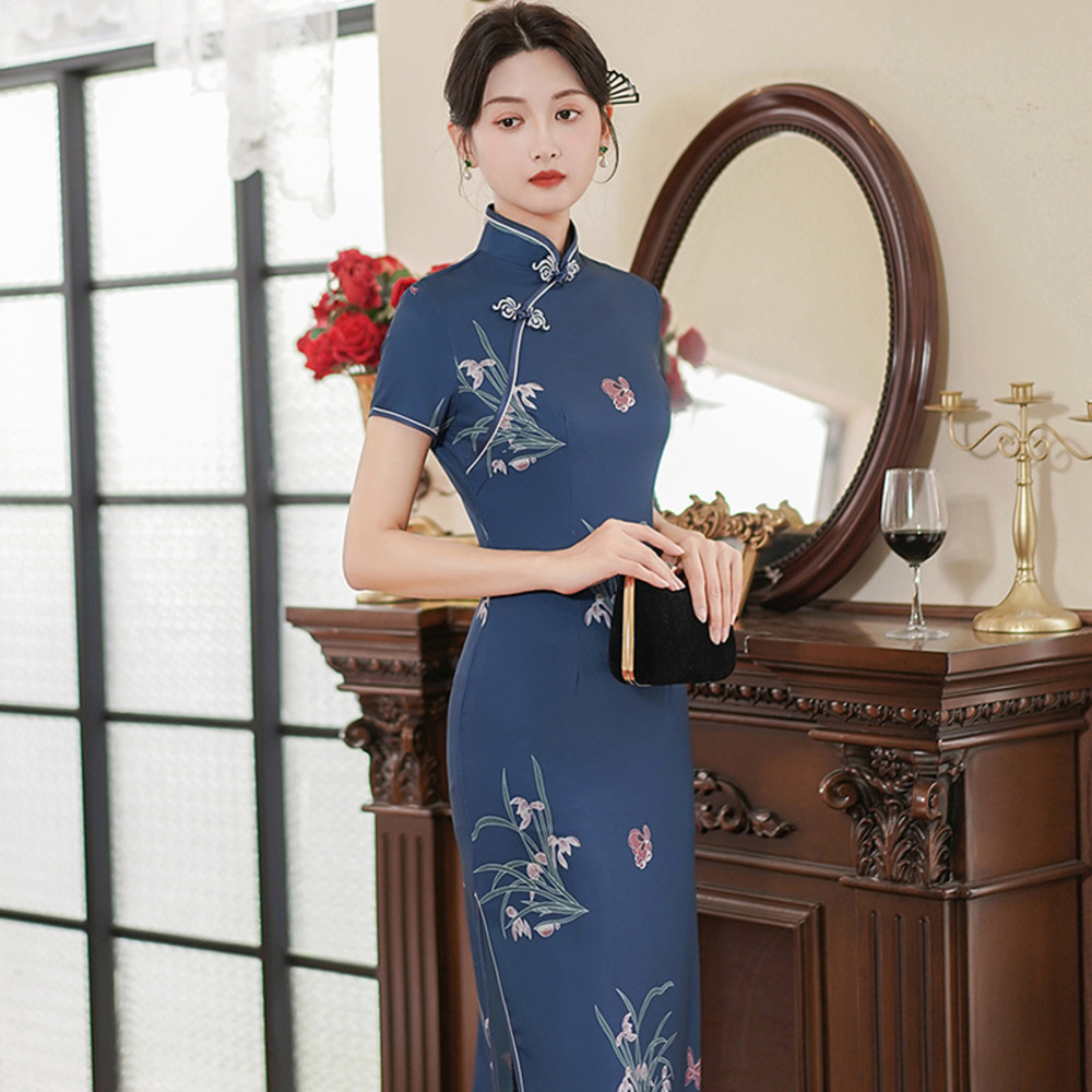 チャイナドレス ロング 通販 チャイナ服 チャイナ ワンピース チャイナドレス ロング 通販 チャイナ服 チャイナ ワンピース
