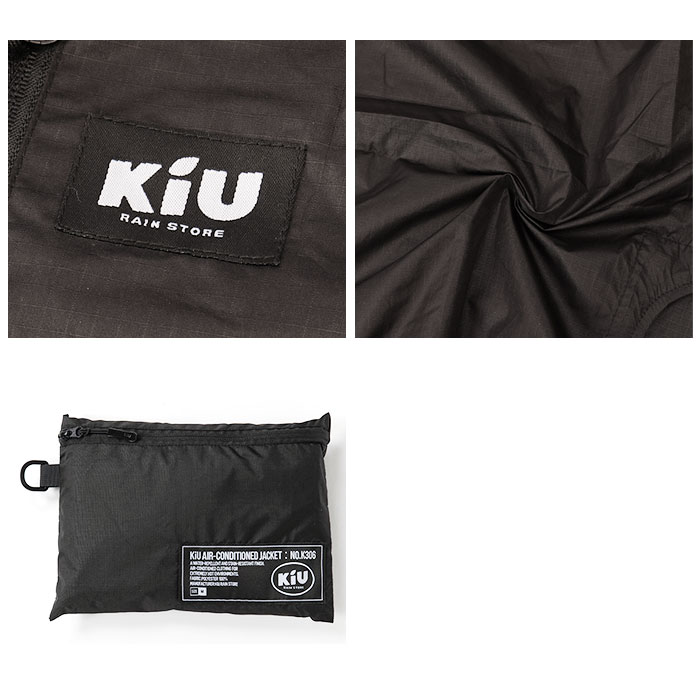 KiU 通販KiU ジャケット のみ 空調ジャケット キウ K306 レディース メンズ エアコンディションドジャケット 空調 服 撥水 熱中症対策 暑さ対策 | KiU | 18