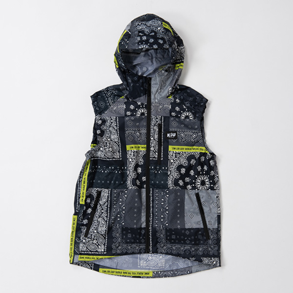 KiU ベスト のみ 通販 空調ベスト キウ K307 レディース メンズ エアコンディションドベスト 空調 服 撥水 はっ水 熱中症対策 暑さ対策 | KiU | 03