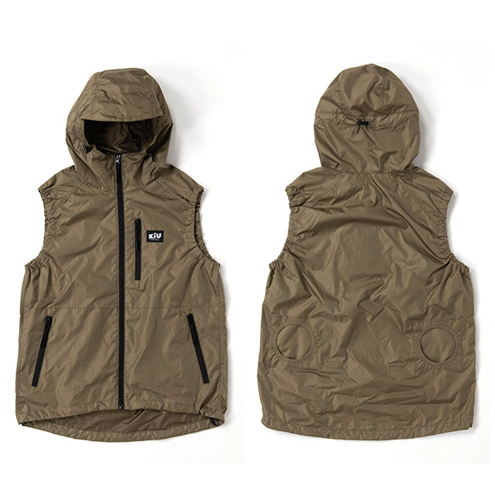 KiU ベスト のみ 通販 空調ベスト キウ K307 レディース メンズ エアコンディションドベスト 空調 服 撥水 はっ水 熱中症対策 暑さ対策 | KiU | 18