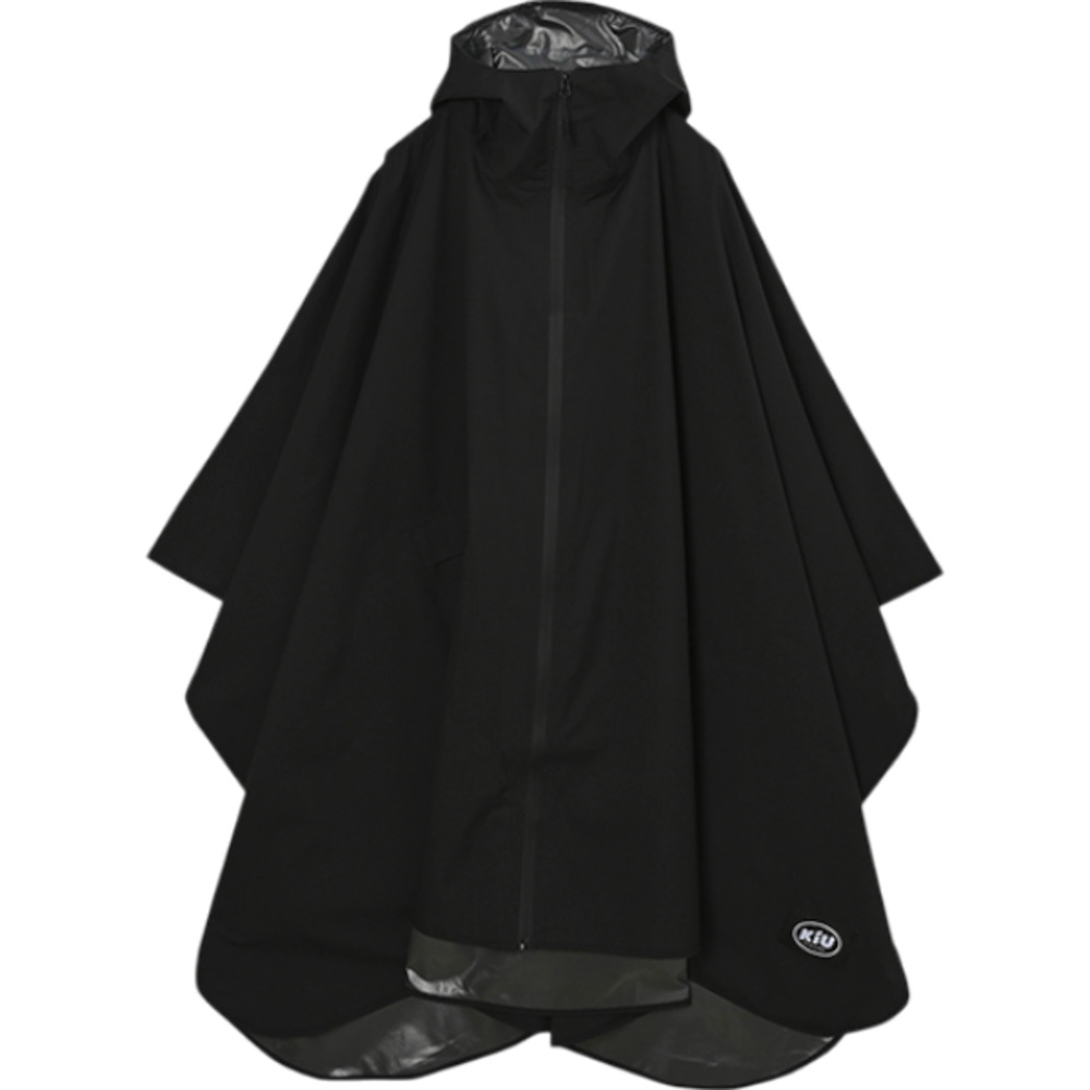 kiu キウ レインコート ポンチョ 通販 ポンチョスリーブ レインポンチョ 雨具 雨合羽 かっぱ 合羽 カッパ フルジップアップ フード ハイネック アウトドア | KiU | 06