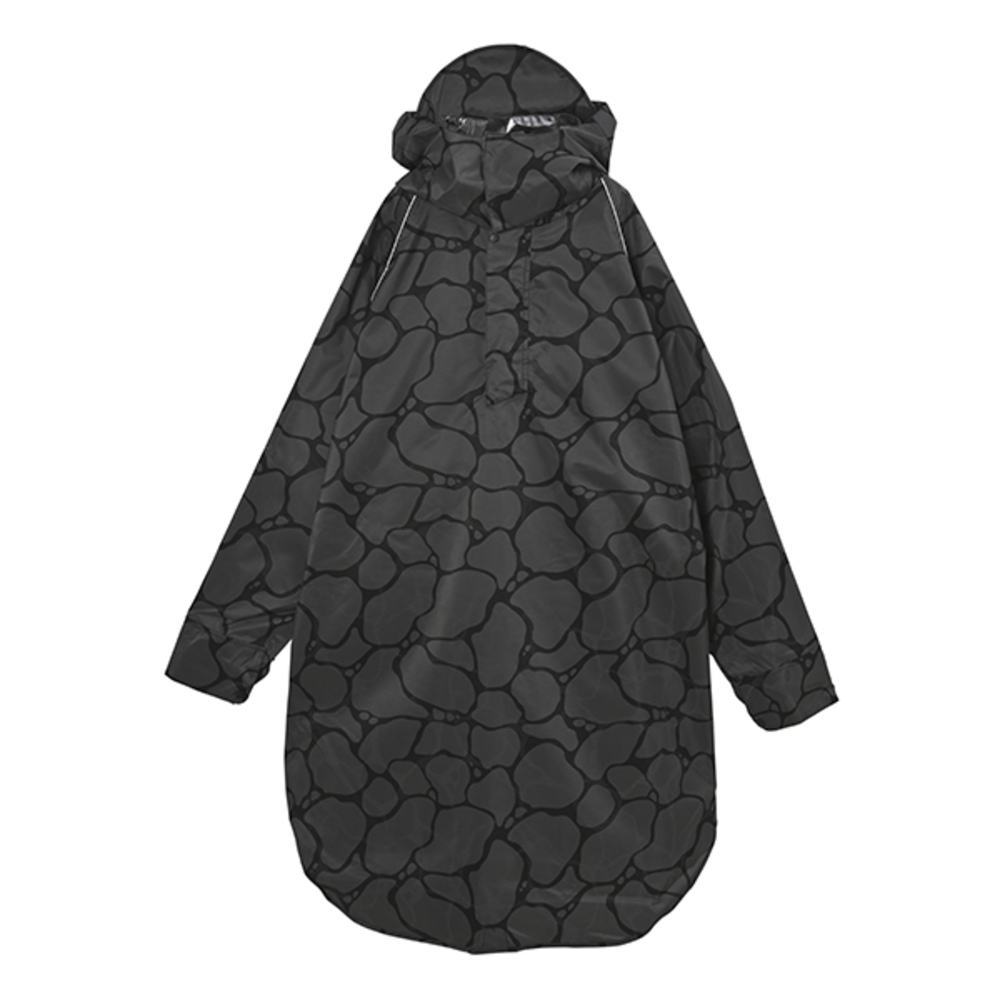 kiu キウ レインコート ポンチョ 通販 レインポンチョ 雨具 雨合羽 かっぱ 合羽 カッパ レインウェア フード リフレクター 動きやすい 反射 アウトドア | KiU | 02