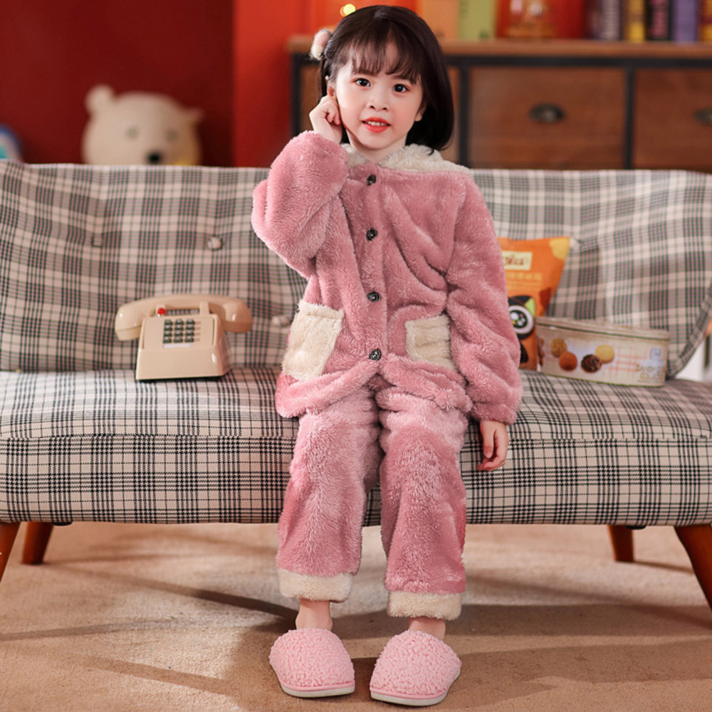 パジャマ 通販パジャマ キッズ セットアップ 裏起毛 フード付き 上下