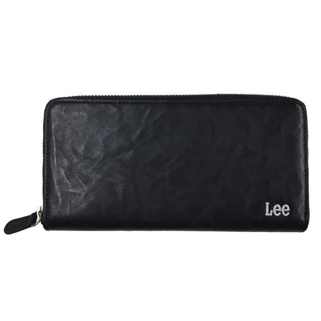 財布 長財布 レザー Lee リー 革 メンズ レディース ラウンドファスナー コインケース付き 小銭入れ有り ウォレット Wallet｜backyard-1｜02