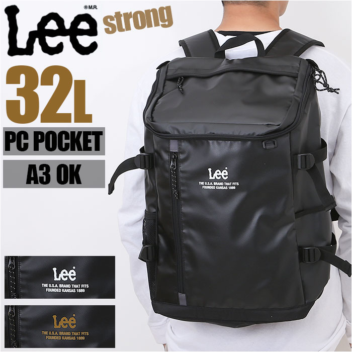 Lee リー リュック 320-4920 通販 リュックサック 32L ボックス型 バックパック ボックスリュック おしゃれ レディース メンズ バッグ レディースバッグ | 