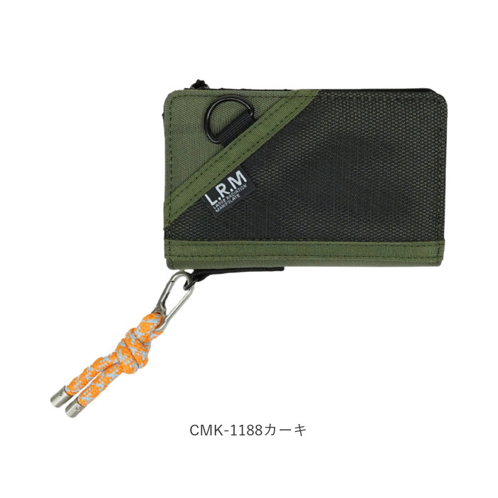 LRM 財布 CMK-1188 通販 メンズ 二つ折り財布 2つ折り財布 お財布 折り財布 折りたたみ財布 小銭入れあり L字ファスナー さいふ サイフ カラビナ付き | L.R.M | 11