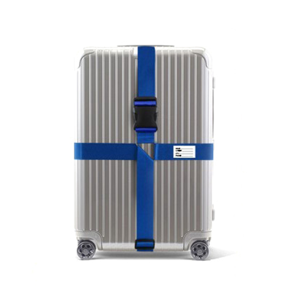 ワンタッチ式 スーツケースベルト 2個セット 荷物ストラップ ダイヤル