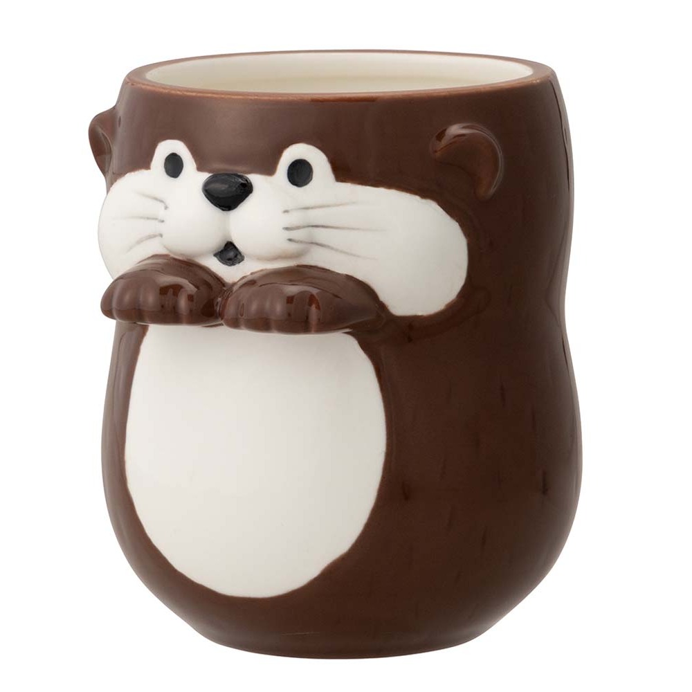 高鶴元　カップ　コップ　湯呑み　観賞用コップ　アンティーク　レトロ DECOLE（デコレ） 湯呑み かわいい 通販 そっとそえ手湯呑 コップ