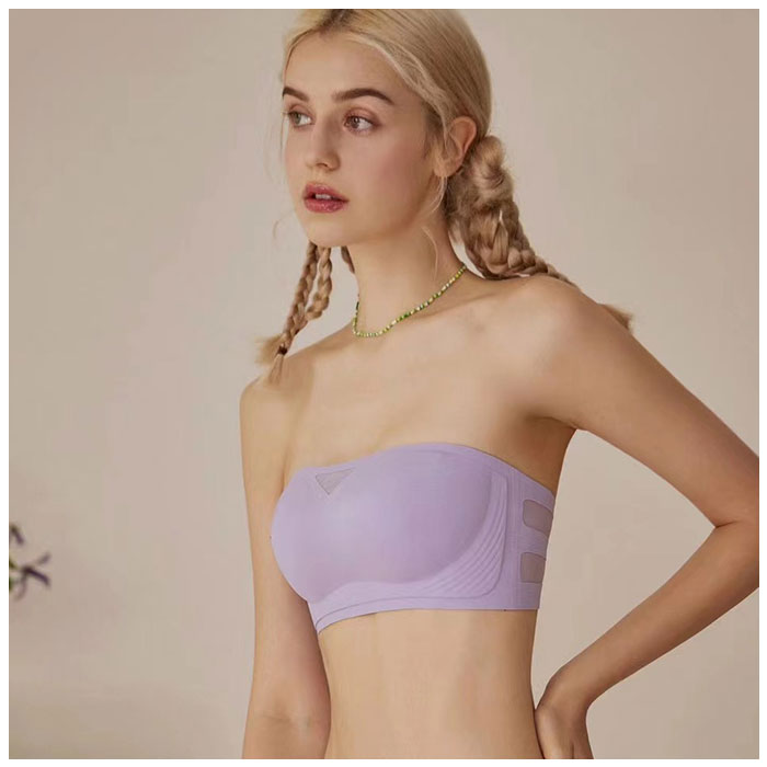 ストラップレスブラ 落ちない チューブトップ ...の詳細画像2