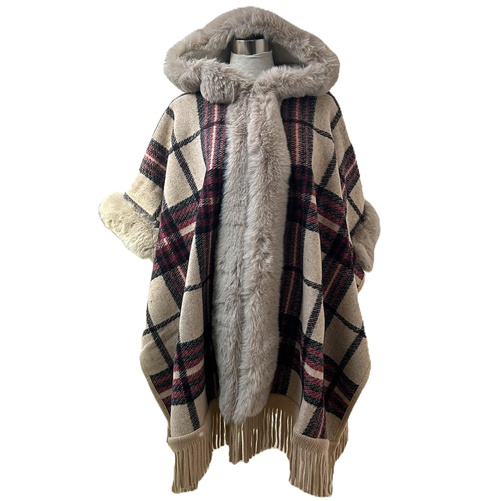 ポンチョ コート ファー 通販 ポンチョ風コート ポンチョコート ケープ