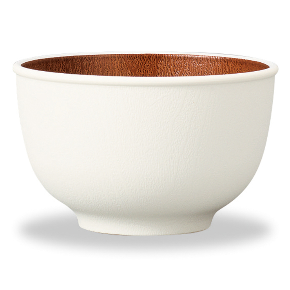 お椀 おしゃれ 通販 おわん 汁椀 ラウンドボウル ボウル 食器 スープボウル Sサイズ 皿 お皿 吸い物椀 木目調 抗菌 電子レンジ対応 食洗機対応 割れにくい |  | 01