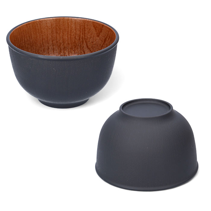 お椀 おしゃれ 通販 おわん 汁椀 ラウンドボウル ボウル 食器 スープボウル Sサイズ 皿 お皿 吸い物椀 木目調 抗菌 電子レンジ対応 食洗機対応 割れにくい |  | 14