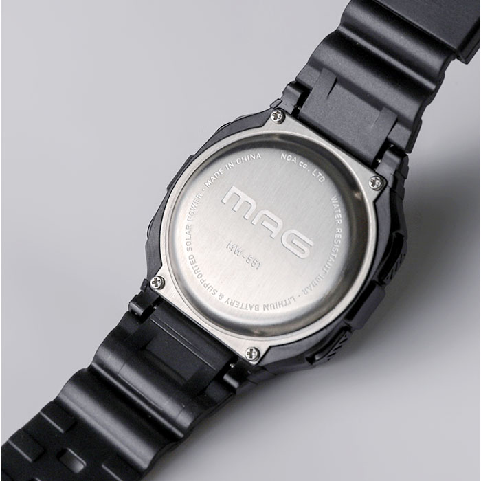 ソーラー 腕時計 通販 ソーラーウォッチ 時計 デジタル腕時計 ソーラー ウォッチ 小ぶり 小さめ 防水 ストップウォッチ｜backyard-1｜18